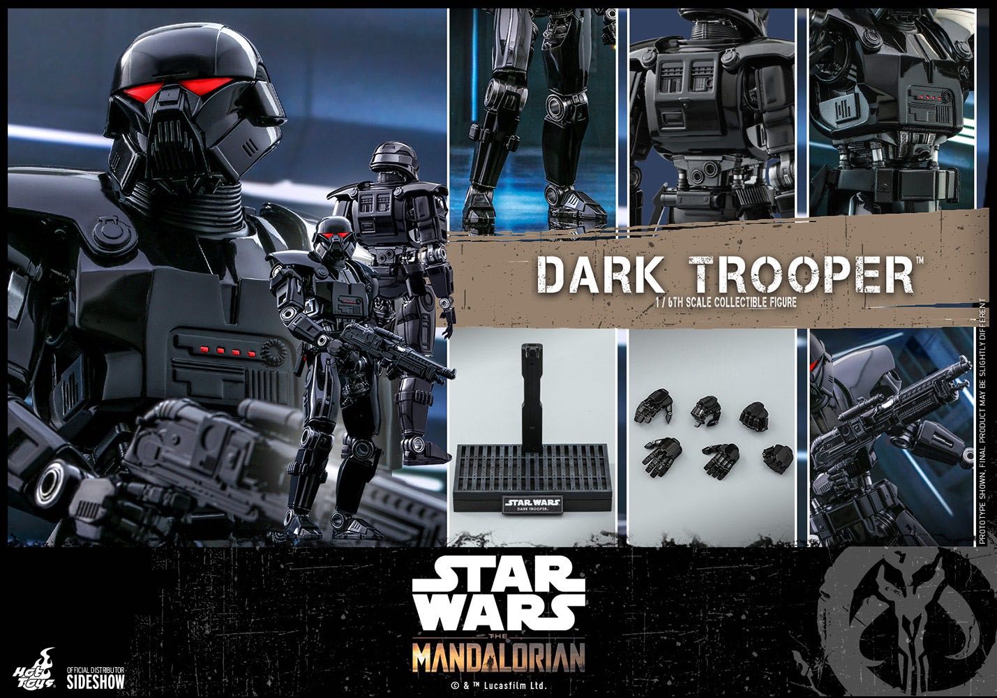Dark Trooper ™ - Hot Toys (Star Wars) action figure collectible [Barcode 4895228607355] - Main Image 4