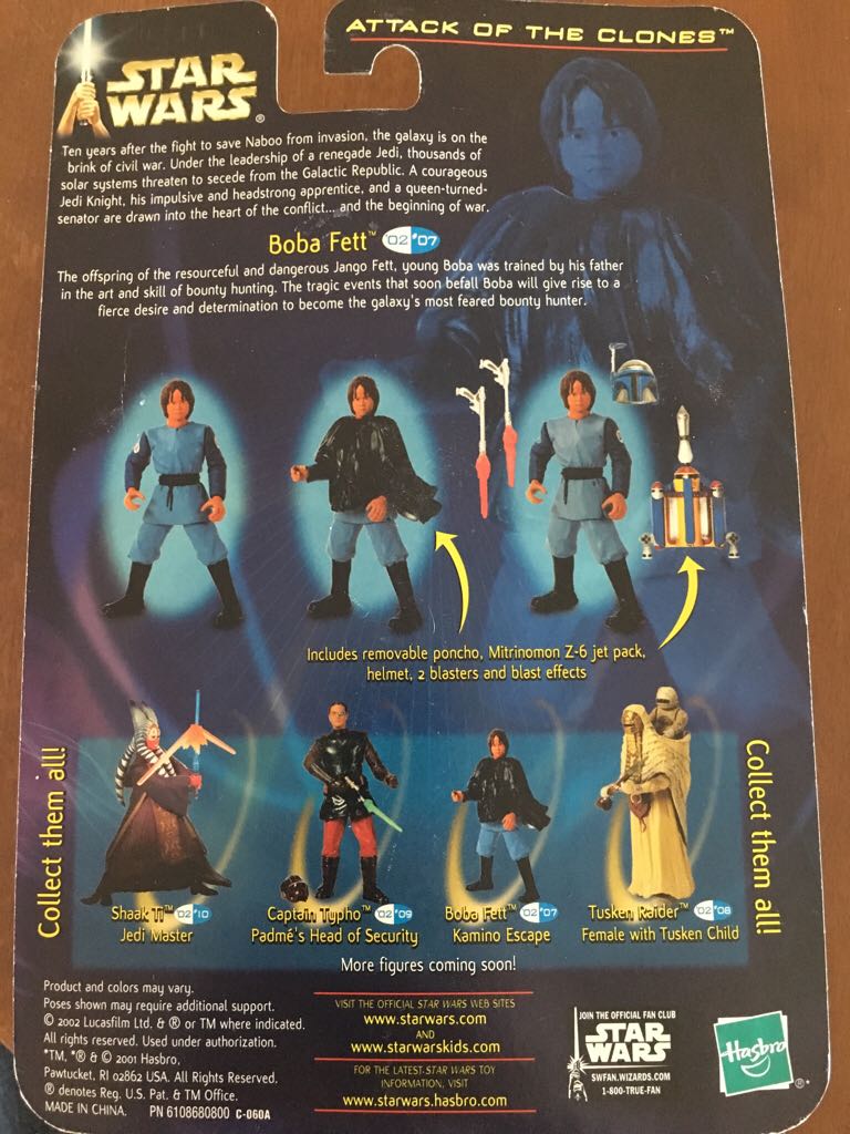 Auto Boba Fett (Kamino) ATOC - Hasbro (Episode II (Star Wars: Attack Of The Clones)) action figure collectible - Main Image 2