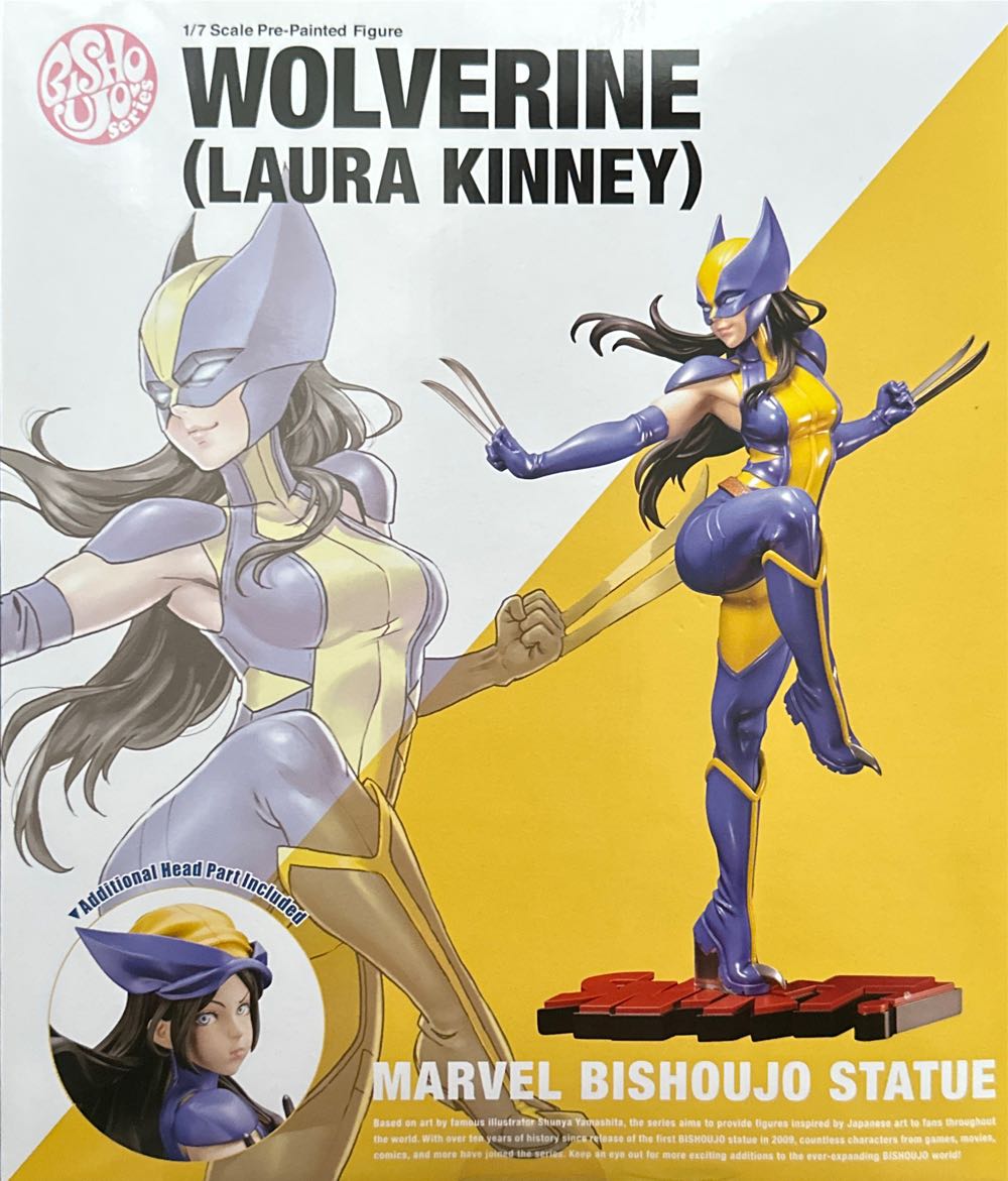 Marvel Bishoujo Pvc Statue 1 7 Wolverine Laura Kinney 24 Cm  action figure collectible [Barcode 4934054031825] - Main Image 3