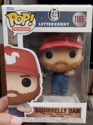 Squirrelly Dan  (Funko Pops) action figure collectible [Barcode 889698571272] - Main Image 2