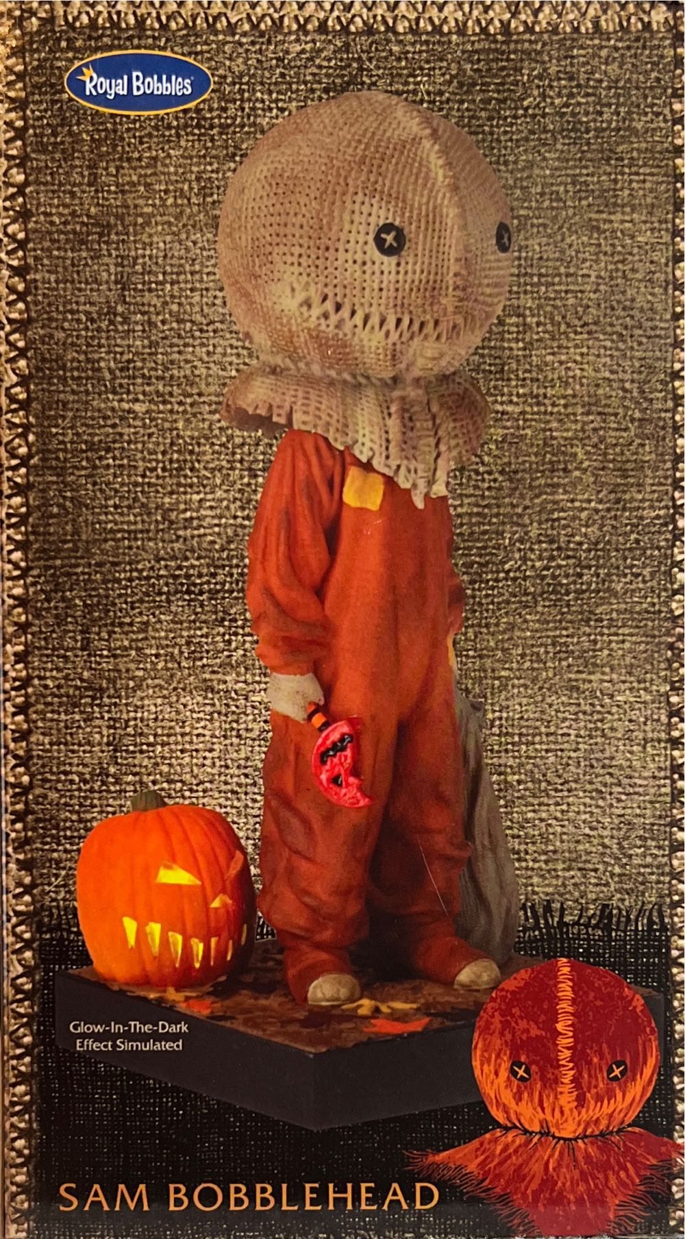 Trick ‘r Treat SAM Bobblehead - Royal Bobbles/FYE Exclusive action figure collectible [Barcode 814089011020] - Main Image 2