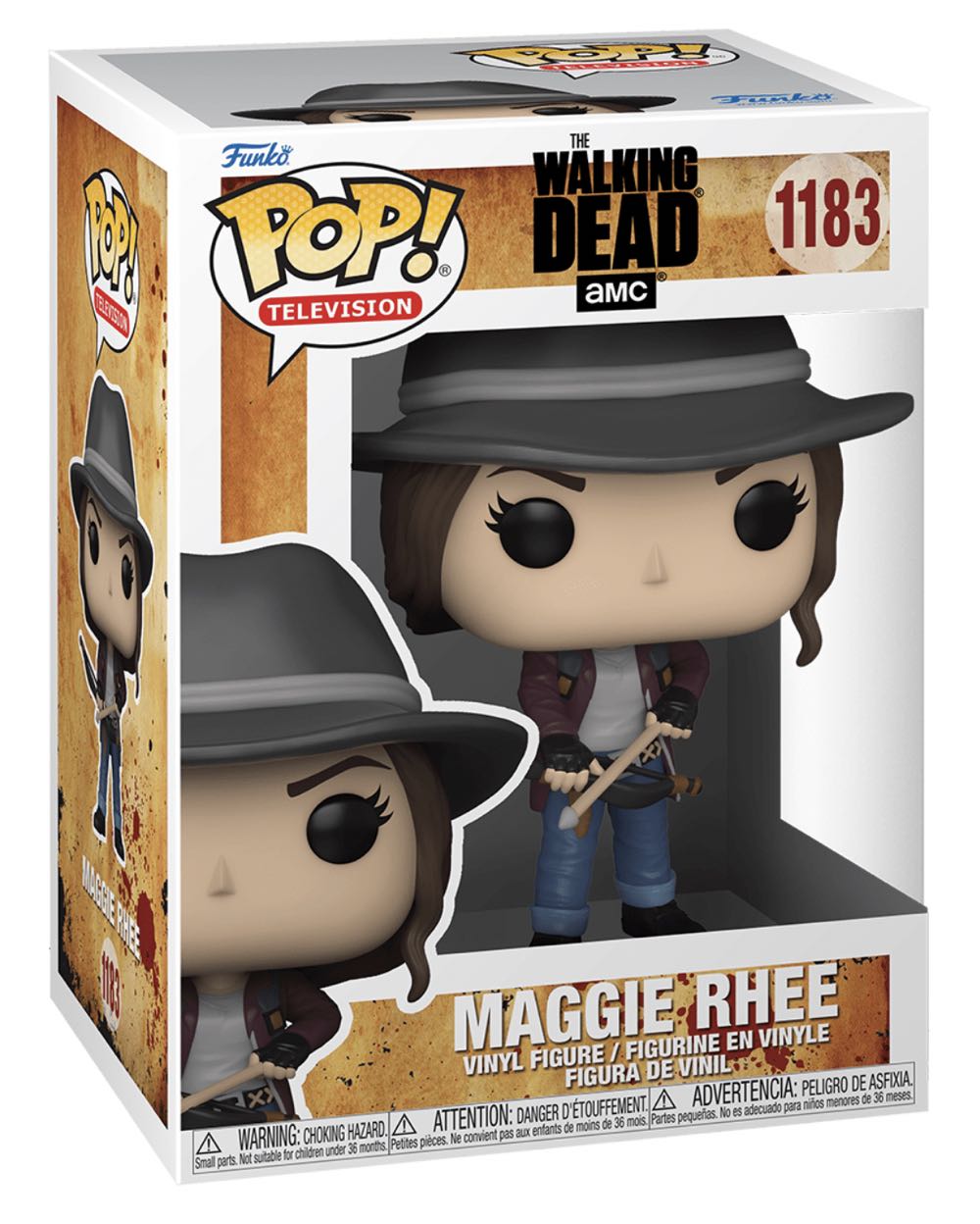 Maggie Rhee (The Walking Dead) 1183 - Funko Pop (Stranger Things) action figure collectible [Barcode 889698576390] - Main Image 2