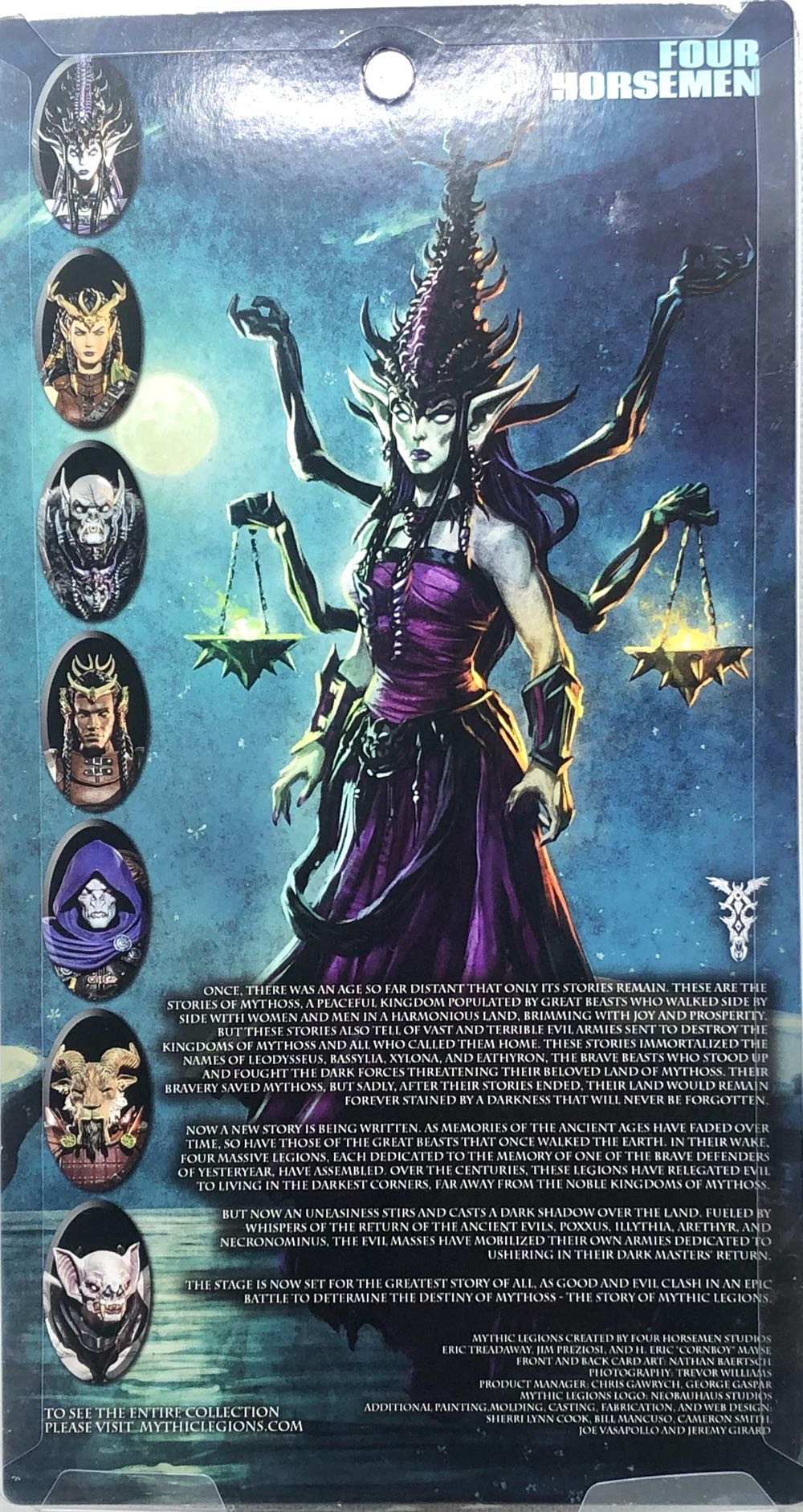 Vallak - Four Horsemen (Mythic Legions) (Mythic Legions) action figure collectible - Main Image 2