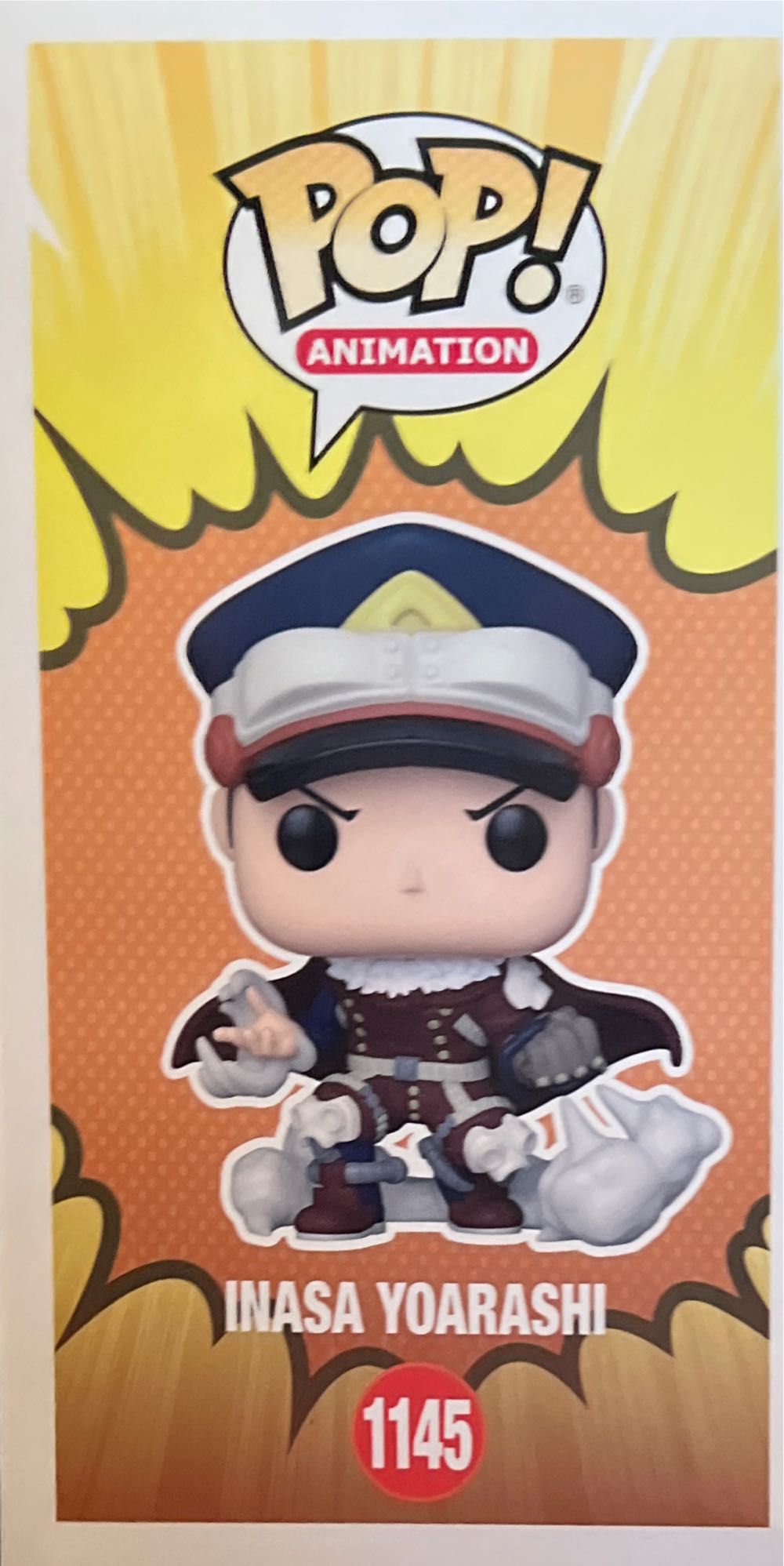 1145 Pop My Hero Academia Inasa Yoarashi  action figure collectible [Barcode 889698586009] - Main Image 4