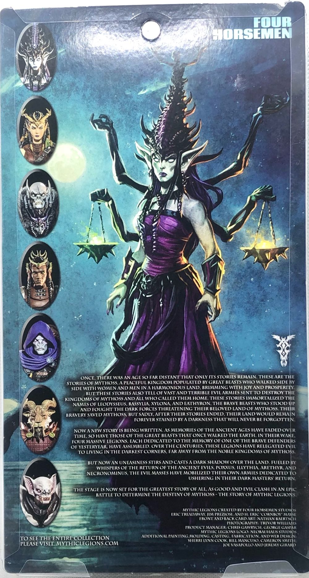 Lord Bardric Autumnborn - Four Horsemen (Mythic Legions) (Mythic Legions) action figure collectible - Main Image 2