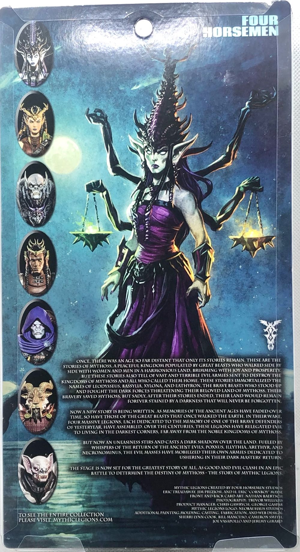 Krotos - Four Horsemen (Mythic Legions) (Mythic Legions) action figure collectible - Main Image 2