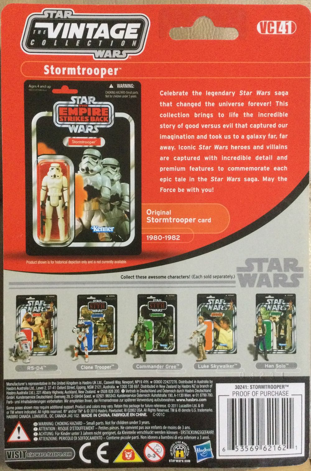 Vintage Collection - #41 - Stormtrooper - Hasbro (Empire Strikes Back) action figure collectible - Main Image 2