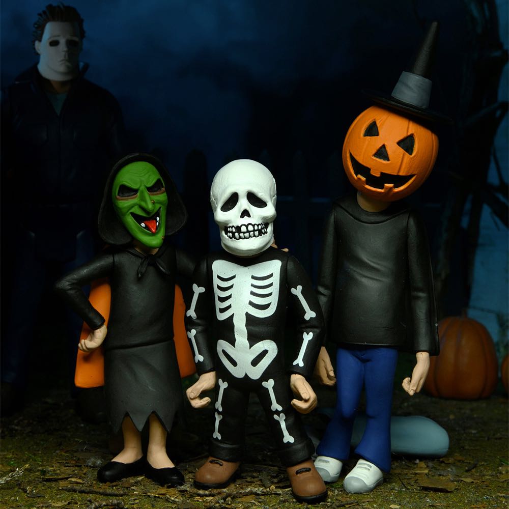Toony Terrors Halloween III: Trick or Treaters 3-Pack - Neca (Halloween III: Season of the Witch) action figure collectible [Barcode 634482044858] - Main Image 4