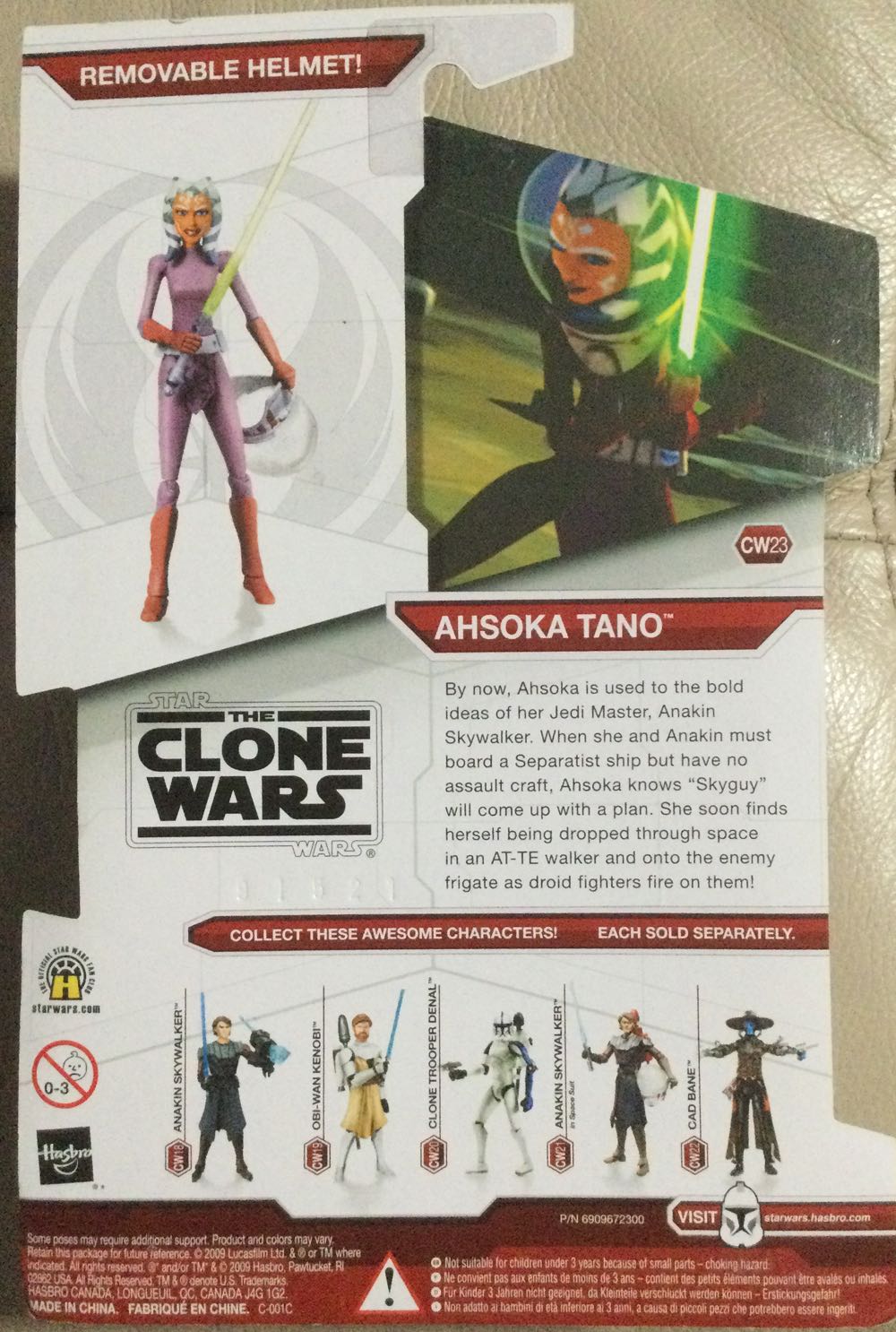 Clone Wars Collection ‘09 - #23 - Ahsoka Tano - Hasbro (The Clone Wars) action figure collectible - Main Image 2
