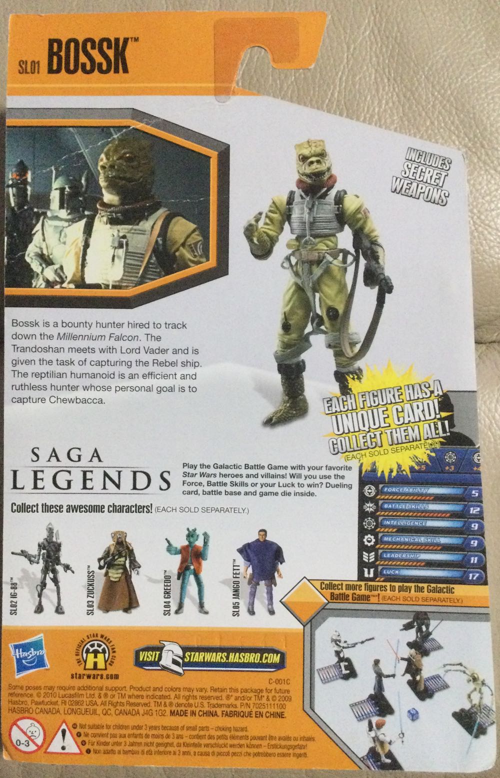 Saga Legends - Bossk - Hasbro (Empire Strikes Back) action figure collectible - Main Image 2