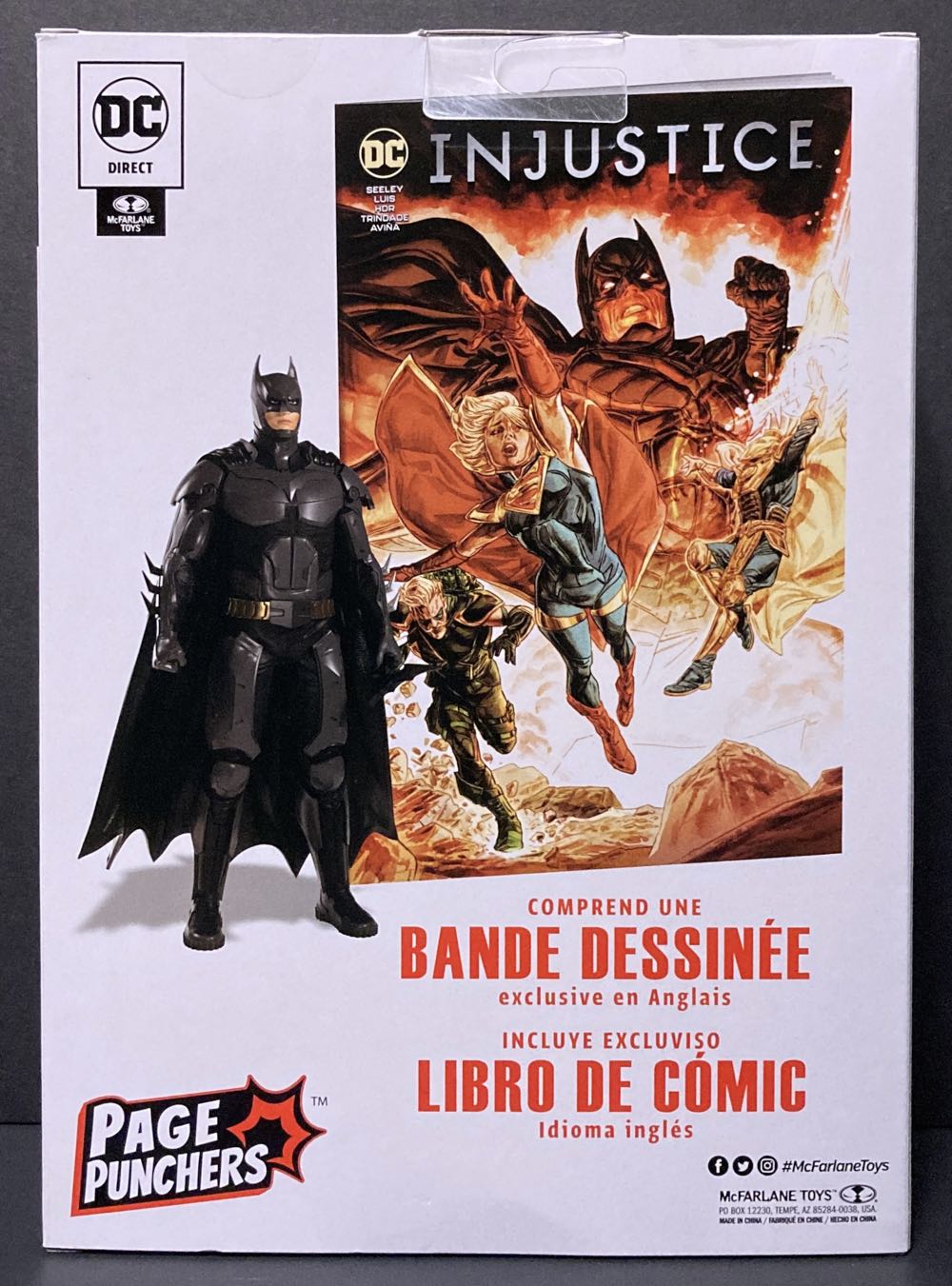 Batman - DC - VIDEO GAME UNIVERSE (Injustice 2) action figure collectible [Barcode 787926159165] - Main Image 2