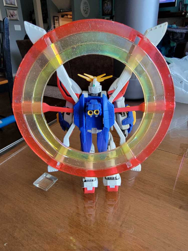 Mobile Suit Gundam Gighter G Burning Gundam  - Bandai (Mobile Fighter G Gundam) action figure collectible - Main Image 2