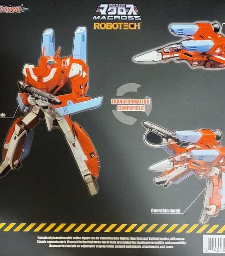 Kitzconcept VF-1J Miriya Sterling’s Veritech Fighter With Fast Pack Armor - kitzconcept (Robotech) action figure collectible [Barcode 242197102079] - Main Image 2