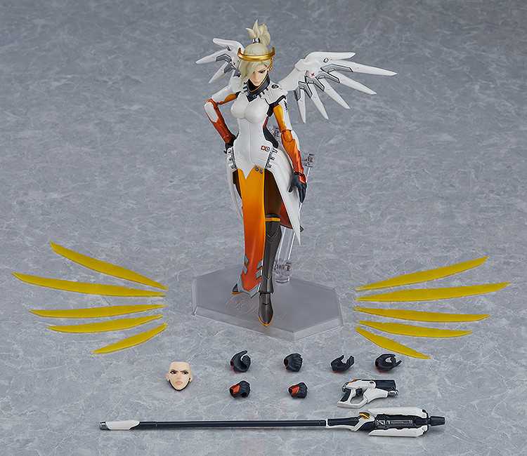 Figma Mercy - Good Smile / Figma (Overwatch) action figure collectible - Main Image 4
