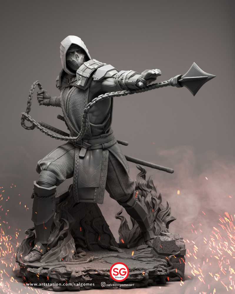 Scorpion Diamond Select Toys   action figure collectible - Main Image 4