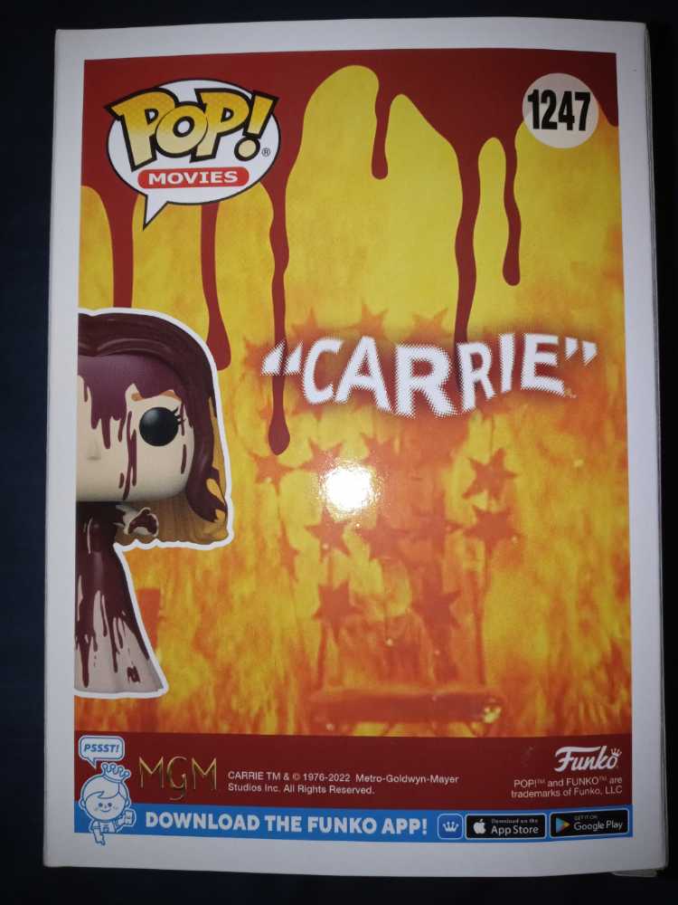 Funko Pop! Movies #1247: Carrie - Funko (Carrie) action figure collectible [Barcode 889698639811] - Main Image 2