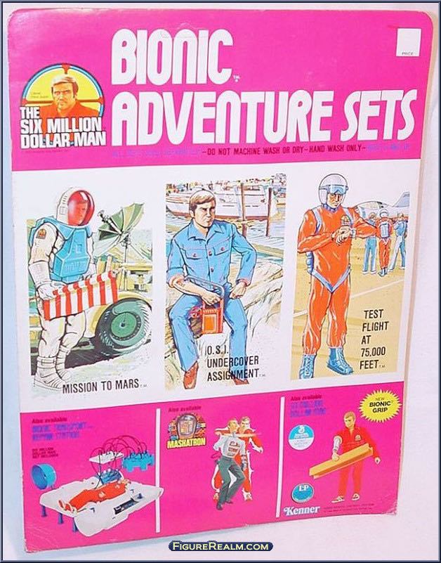 Bionic Man: Bionic Adventure Set, Mission To Mars - Kenner (Classic TV Toys) action figure collectible - Main Image 3