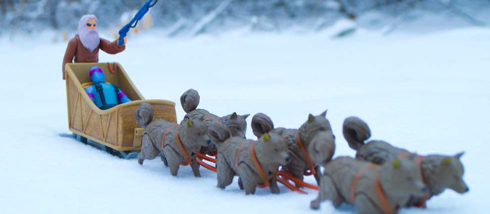 Super7 ReAction G.I. Joe: Arctic Rescue Snake Eyes And Blind Woodsman - Super 7 (G I Joe) action figure collectible [Barcode 840049813960] - Main Image 3