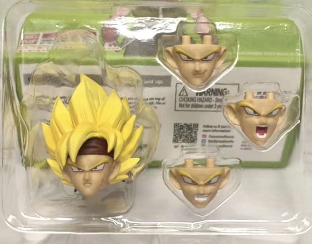SSJ Bardock Head Sculpt Set - Demoniacal Fit (Dragon Ball Z) action figure collectible - Main Image 3