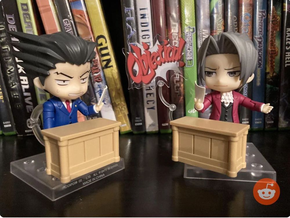 Phoenix Wright - Nendoroid #1761 - Good Smile Company (Ace Attorney) action figure collectible [Barcode 4580590127296] - Main Image 2