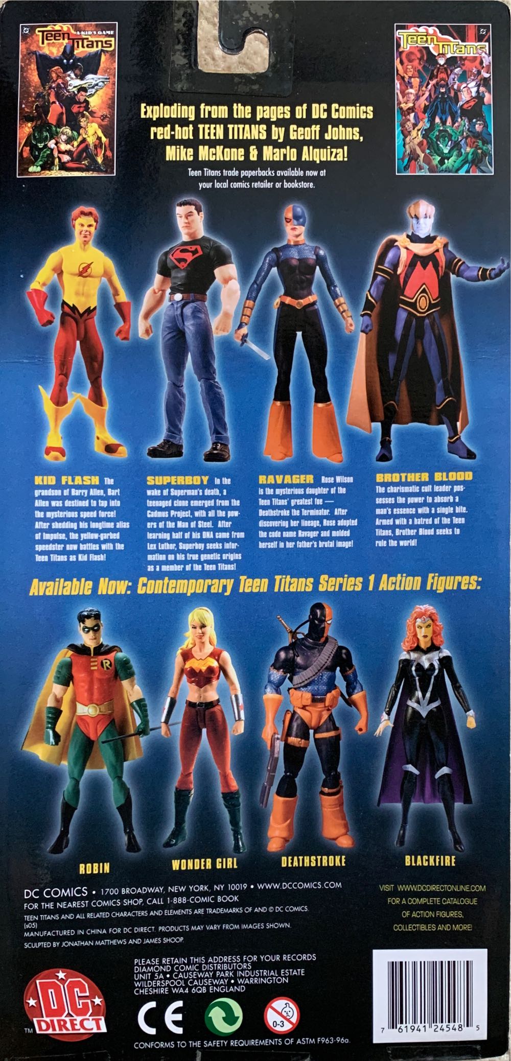 Contemporary Teen Titans Kid Flash - DC Direct (DC Direct Contemporary Teen Titans) action figure collectible [Barcode 761941245485] - Main Image 2