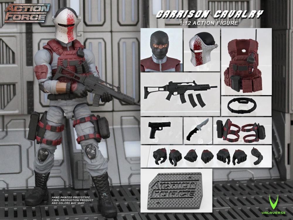 Valaverse Action Force Garrison Cavalry - Valaverse (Action Force Series 2) action figure collectible [Barcode 618952266964] - Main Image 3