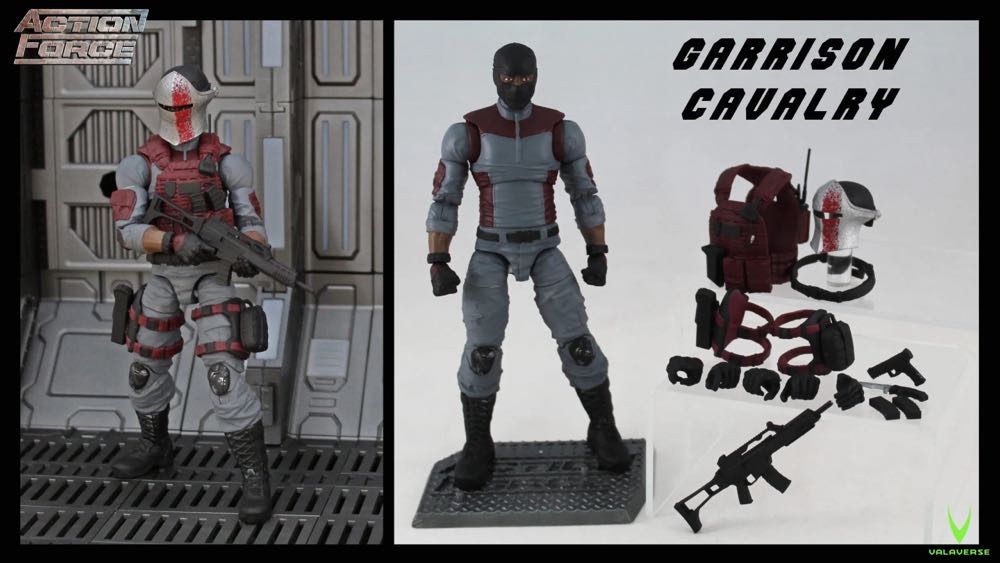 Valaverse Action Force Garrison Cavalry - Valaverse (Action Force Series 2) action figure collectible [Barcode 618952266964] - Main Image 4
