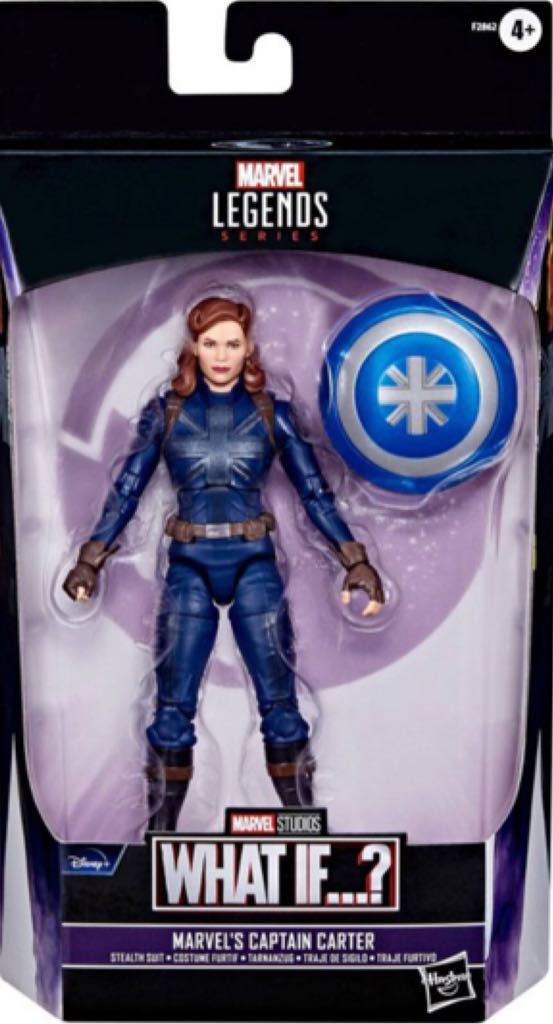 Captain Carter (What If…?) Stealth - Hasbro - Target (Target Exclusive: Captain Carter Stealth) action figure collectible - Main Image 2