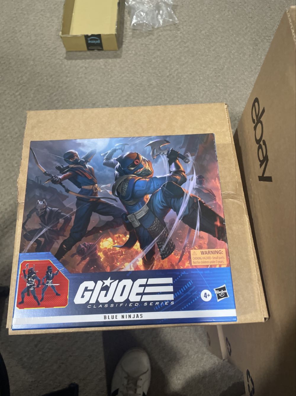 Blue Ninjas 2pk #51 - Hasbro (G.I. Joe) action figure collectible [Barcode 5010994100384] - Main Image 4