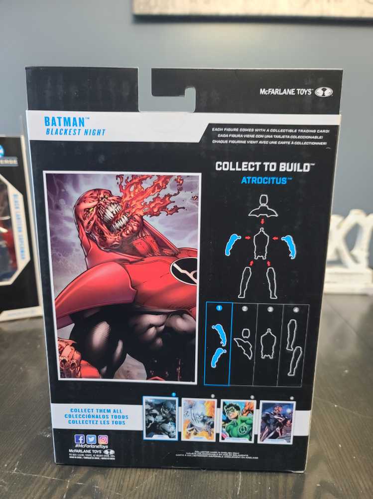 Loose DC Multiverse - Blackest Night - Batman - McFarlane Toys™ (Comic Book) action figure collectible - Main Image 3