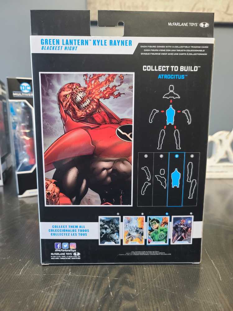 Green Lantern: Blackest Night  - McFarlane Toys™ (Comic Book) action figure collectible - Main Image 3