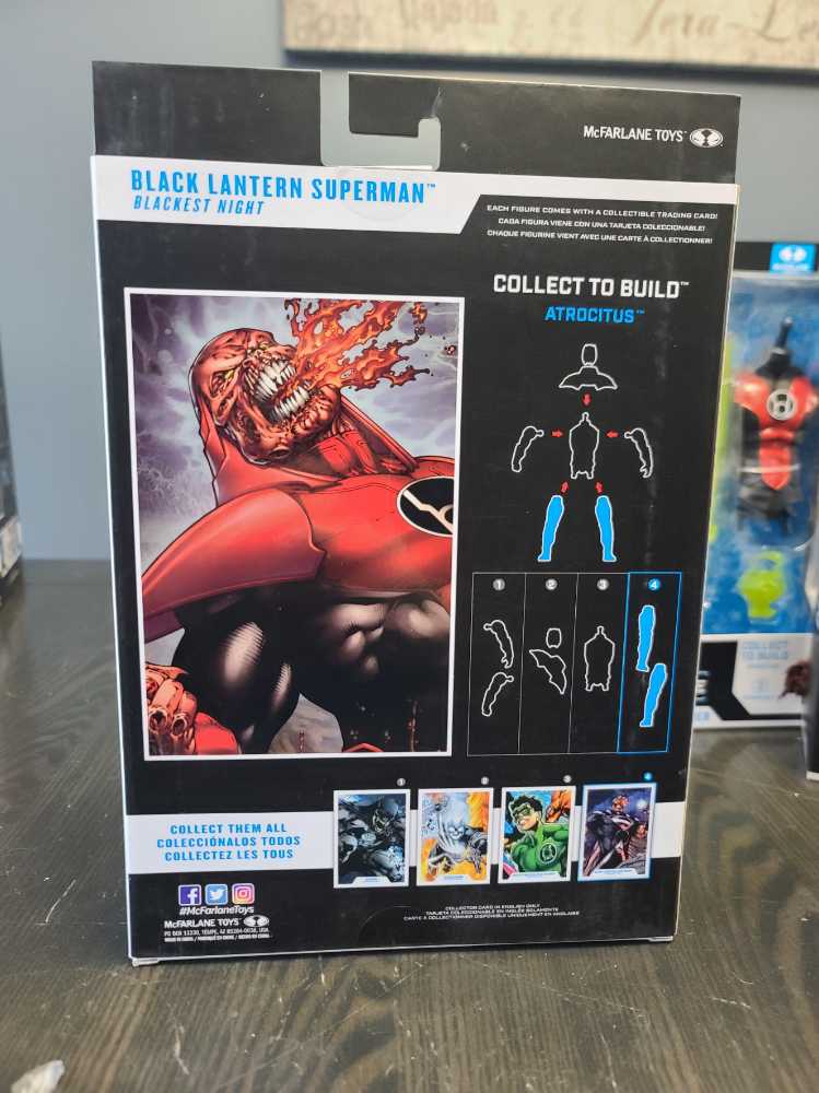 Superman (Blackest Night) - McFarlane (DC Multiverse) action figure collectible - Main Image 3
