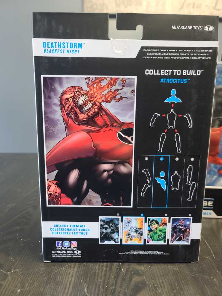 Deathstorm - McFarlane (DC Multiverse - Blackest Night) action figure collectible - Main Image 3