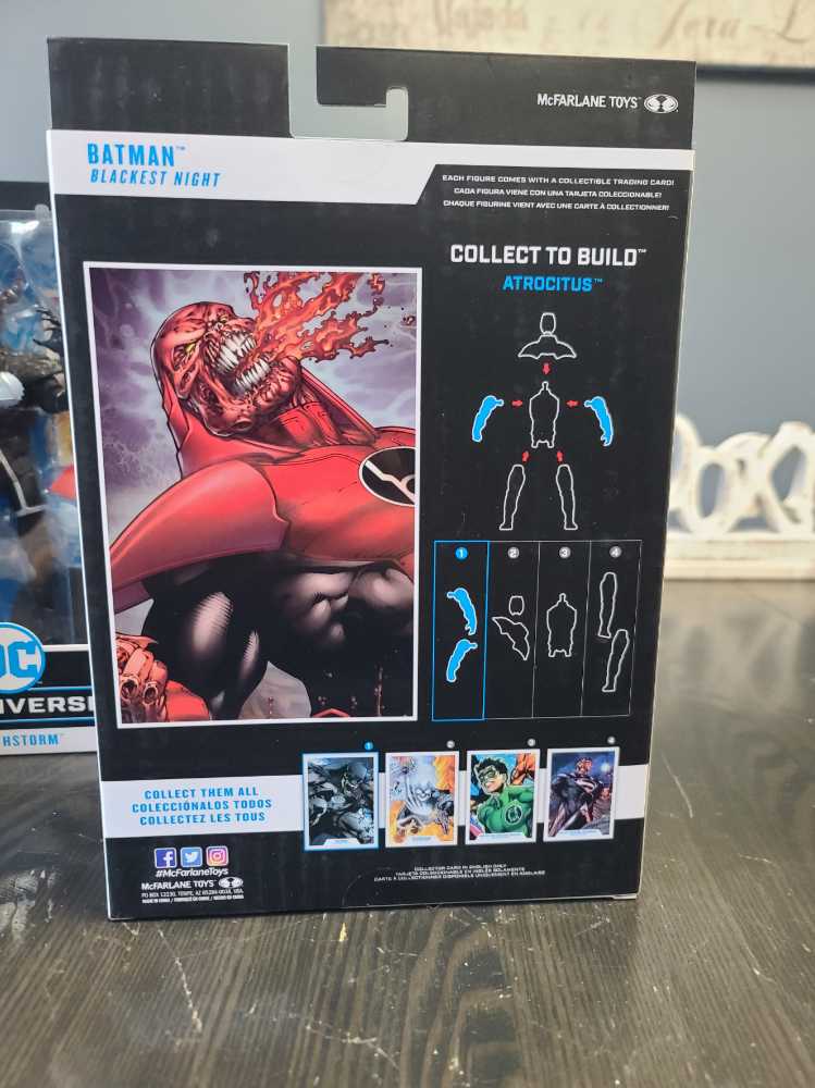 Batman (Blackest Night) - McFarlane (DC Multiverse) action figure collectible - Main Image 3