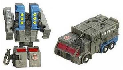 Thrust VS Anti-Blaze - Hasbro (Cybertron) action figure collectible - Main Image 2