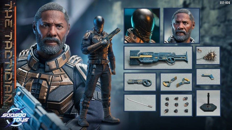 Bloodsport : Idris Elba - Soosoo Toys (DC Movies) action figure collectible - Main Image 2