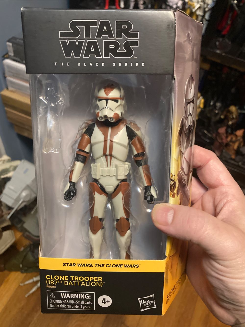 Clone Wars 10 187th Battalion - Hasbro (Star Wars Black Series) (Star Wars - The Clone Wars) action figure collectible [Barcode 5010994141691] - Main Image 4