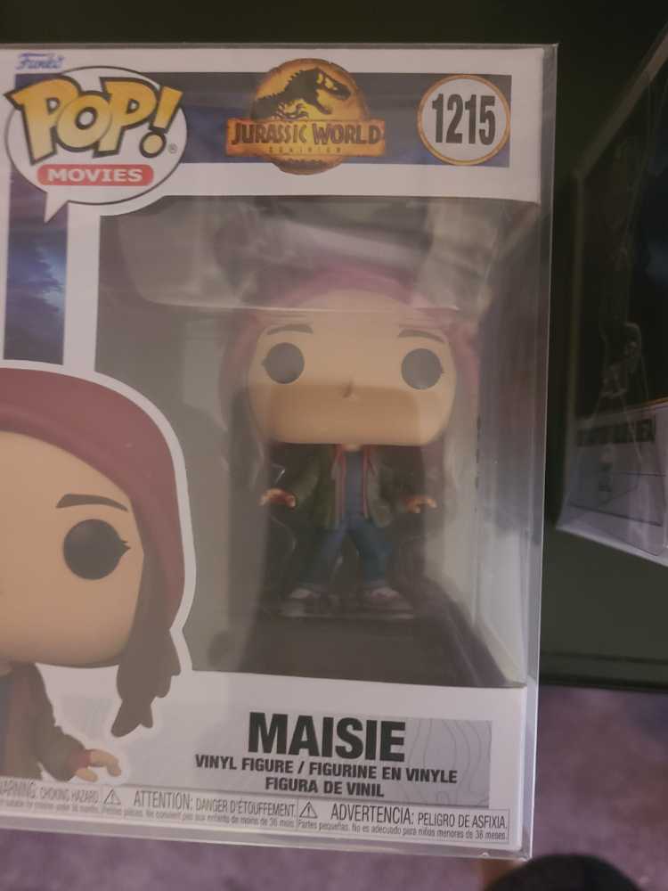 Jurassic World 1215,  Maisie Lockwood  (Funko Pop!) action figure collectible [Barcode 889698622264] - Main Image 2