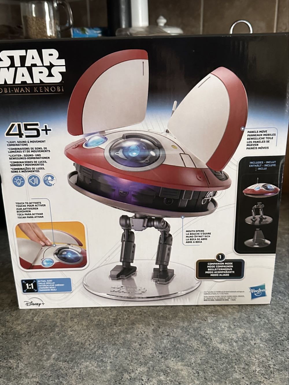 L0-LA59 (Lola) Animatronic Edition - Hasbro (Obi-Wan Kenobi 2022: Miscellaneous) action figure collectible [Barcode 5010994137342] - Main Image 2