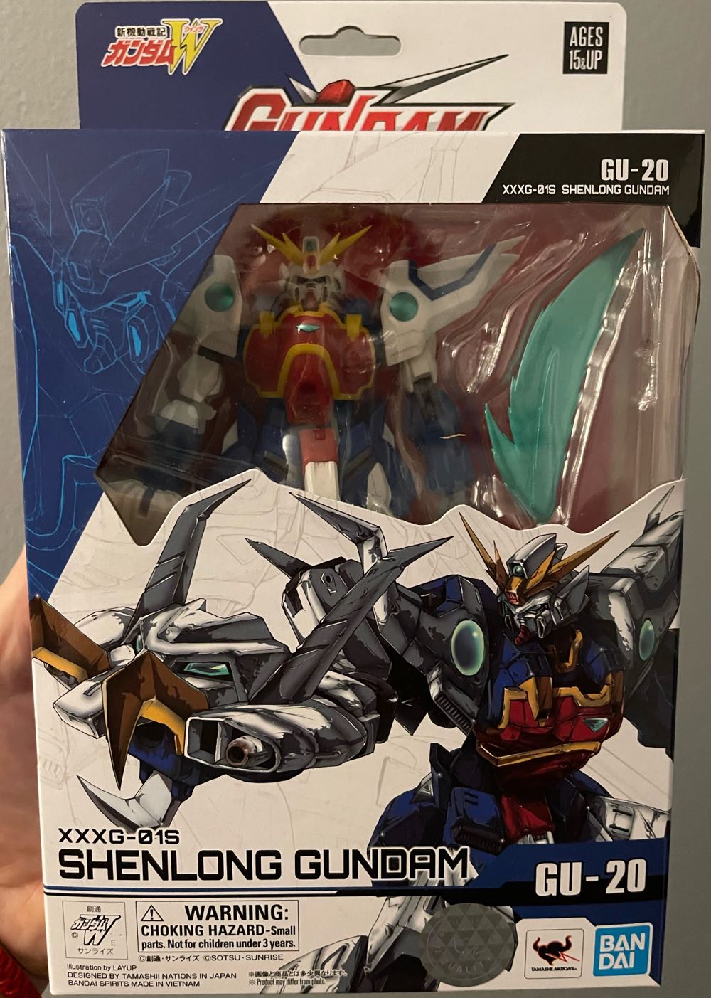 GU-20: Shenlong Gundam - Bandai Namco (Gundam Universe) action figure collectible [Barcode 045557122645] - Main Image 2
