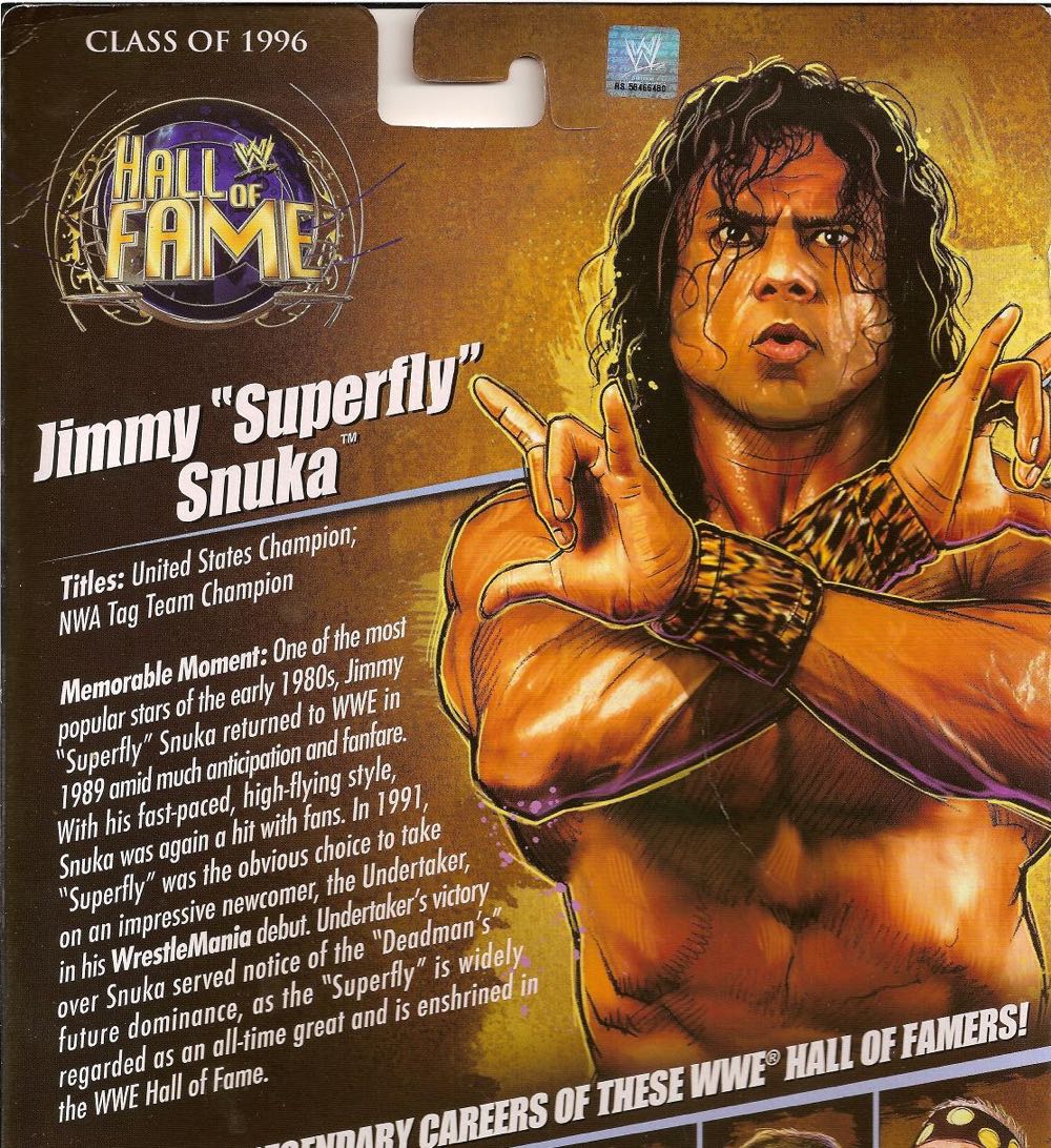 Jimmy “Superfly” Snuka - Jakks Pacific (WWE Classic Superstars Series 3) action figure collectible - Main Image 2