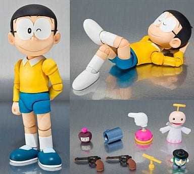 Tamashii Nations S.h. Figuarts Nobi Nobita - Bandai (Doraemon) action figure collectible [Barcode 4543112686046] - Main Image 3