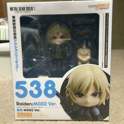 Metal Gear Solid 2 Nendoroid Raiden MGS 2 Ver - Good Smile Company (Metal Gear) action figure collectible [Barcode 018100007683] - Main Image 4
