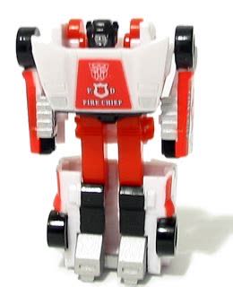 GTF-10 Red Alert - Takara Tomy (World’s Smallest Transformers WST) action figure collectible [Barcode 4904880472659] - Main Image 2
