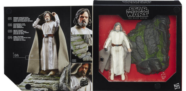 Luke Skywalker (Jedi Master) (Zach-To Island) TBS [P3] (Target Exclusive) - Hasbro (Star Wars Episode VIII: The Last Jedi) action figure collectible - Main Image 3