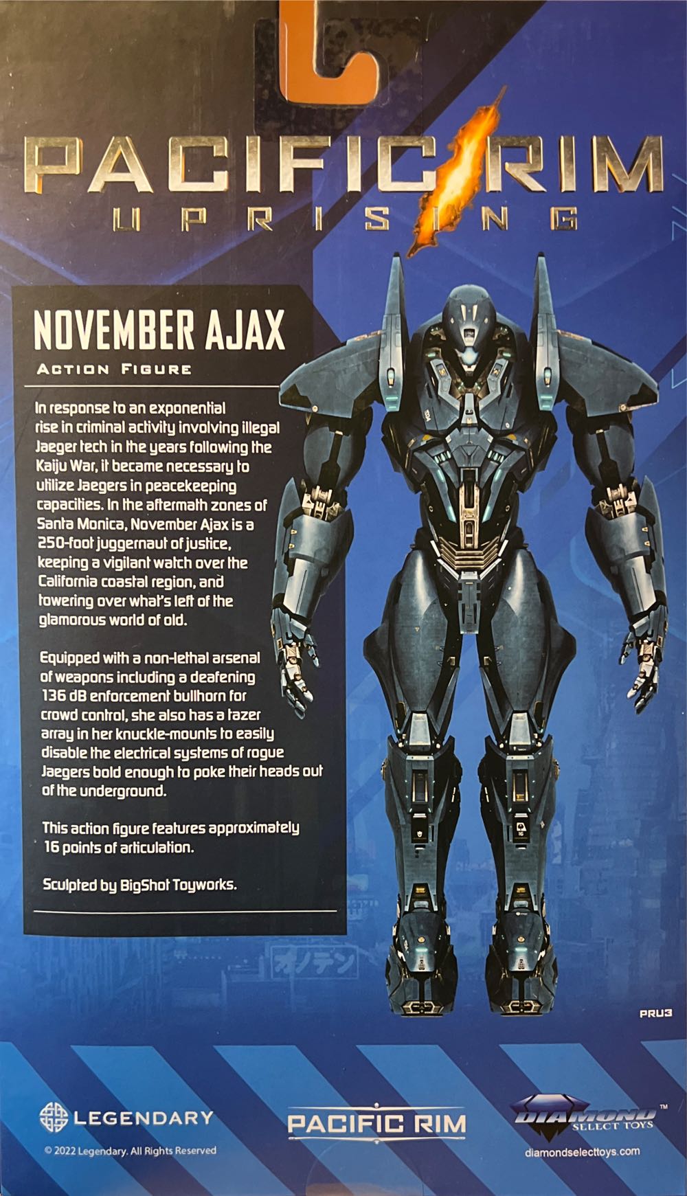 DST Pacific Rim 2: November Ajax - Diamond Select (Pacific Rim) action figure collectible [Barcode 699788847893] - Main Image 3