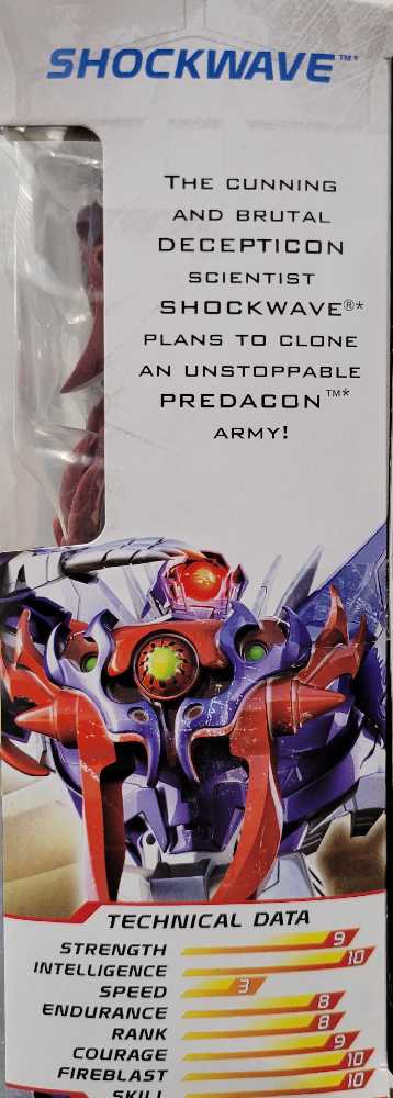 Shockwave Boxed - Hasbro (Prime Beast Hunters) action figure collectible - Main Image 4