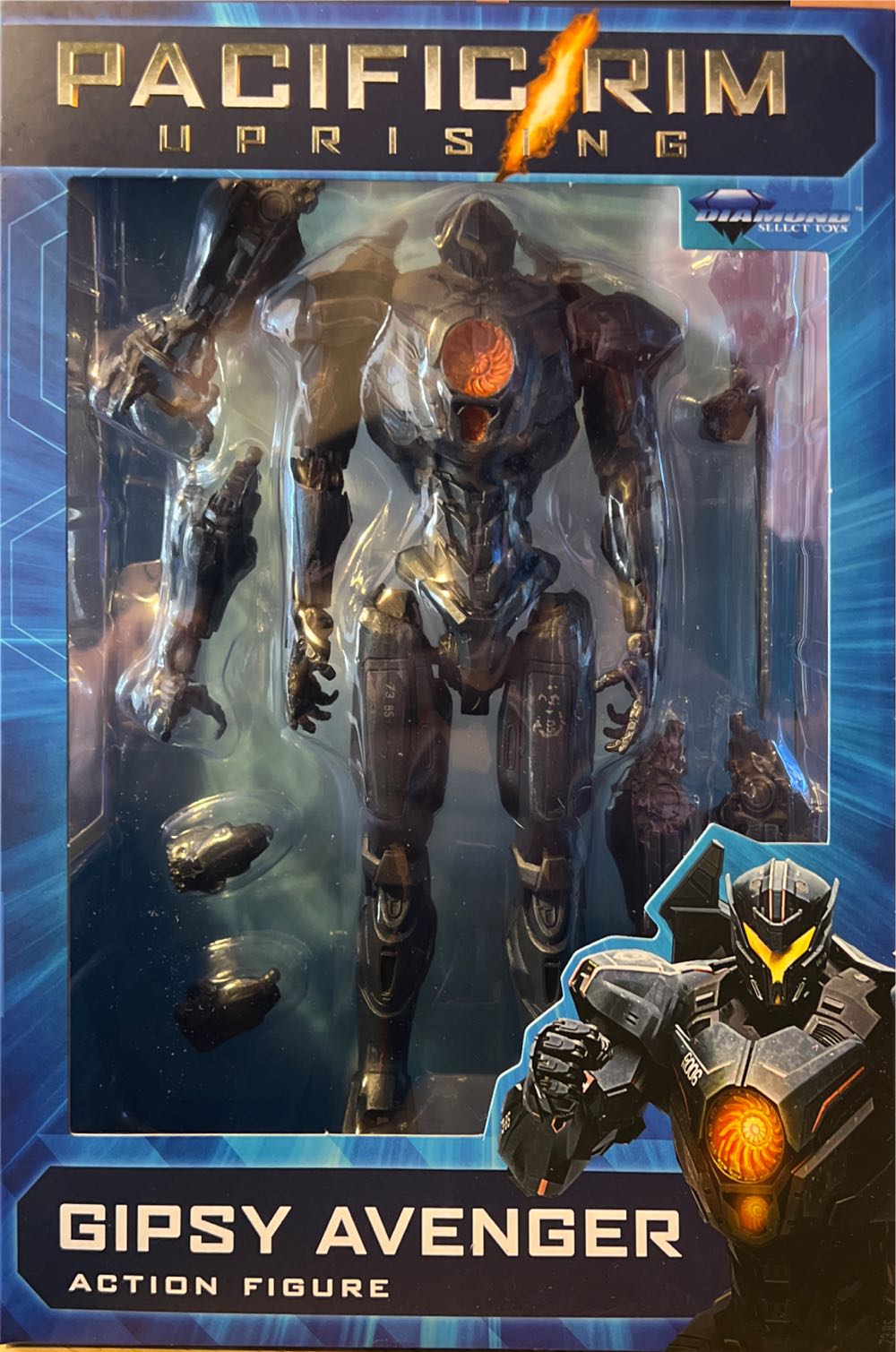 DST Pacific Rim 2: Gipsy Avenger - Diamond Select (Pacific Rim) action figure collectible [Barcode 699788847817] - Main Image 2