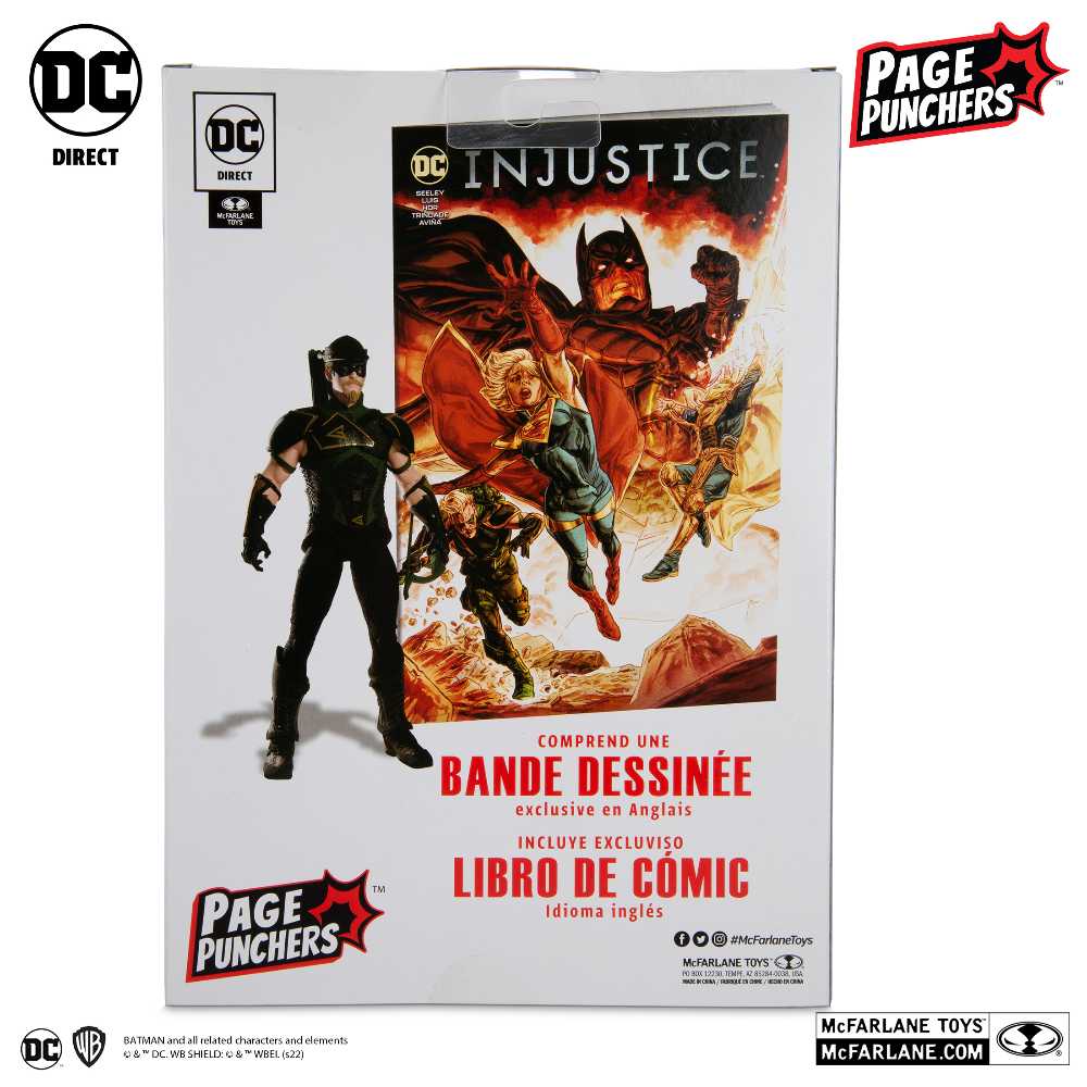DC DIRECT - Green Arrow - Mcfarlane Dc Direct (Injustice 2) action figure collectible [Barcode 787926159196] - Main Image 2
