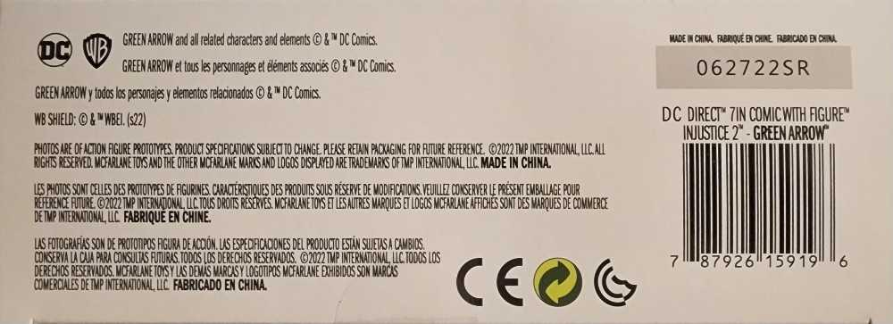 DC DIRECT - Green Arrow - Mcfarlane Dc Direct (Injustice 2) action figure collectible [Barcode 787926159196] - Main Image 4